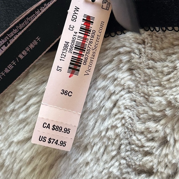 Victoria Secret Very Sexy Push Up Floral Bra NWT 36C - Picture 3 of 8